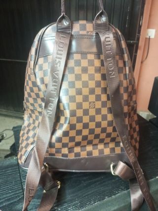 Mochila Louis Vuitton Marrón Damier