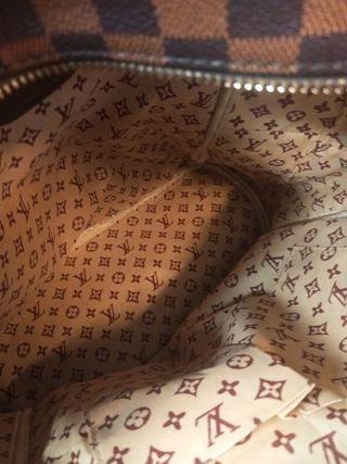 Mochila Louis Vuitton Marrón Damier