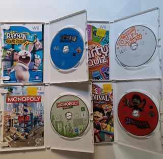 Nintendo Wii + Controller + 4 Giochi + Accessori