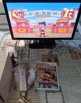 Nintendo Wii + Controller + 4 Giochi + Accessori