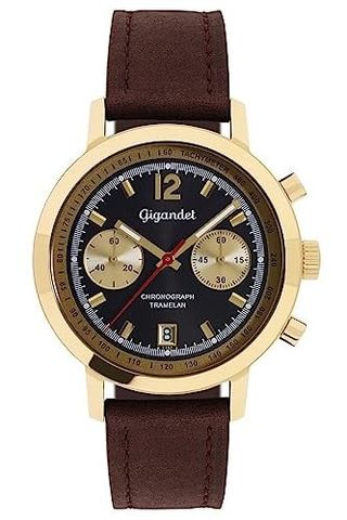 Gigandet Reloj Cronógrafo G10-009 Dorado Marrón