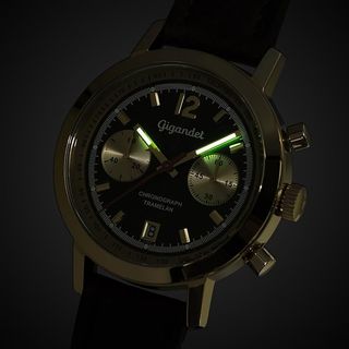 Gigandet Reloj Cronógrafo G10-009 Dorado Marrón