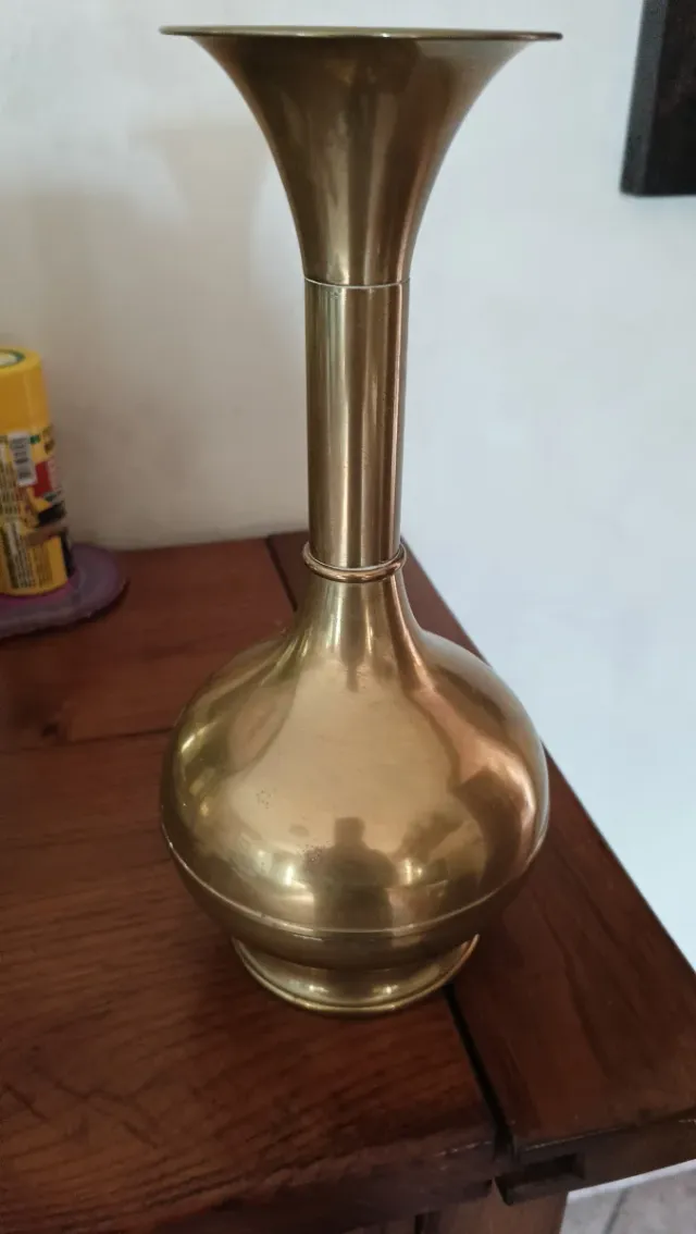 Vaso ottone vintage