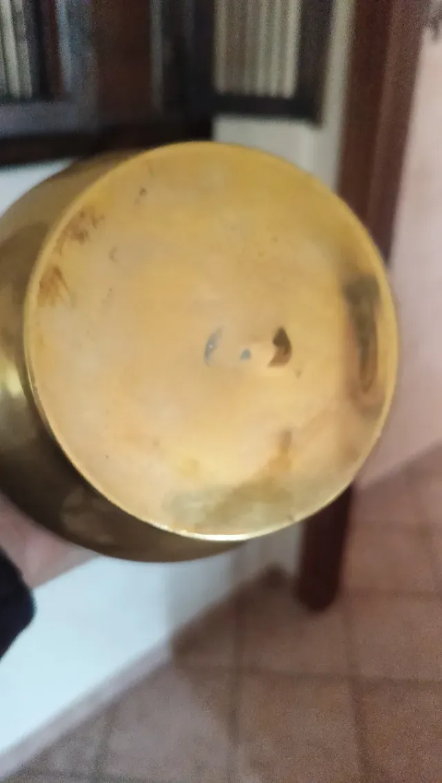 Vaso ottone vintage