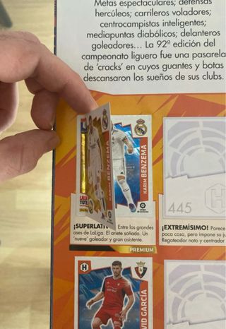 Álbum Panini LaLiga Total 2022-23 Incompleto