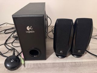 Altavoces Logitech 2.1 Negro