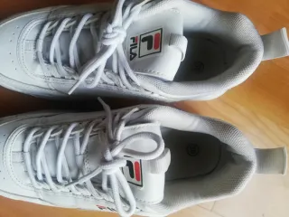 Zapatillas Fila Niña Blancas