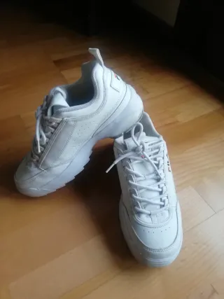 Zapatillas Fila Niña Blancas