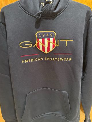 Sudadera con capucha GANT azul