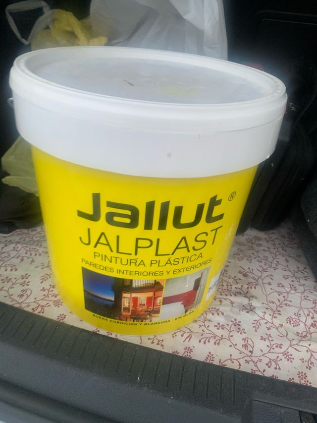 Pintura Plástica Jallut Jalplast Blanca 15L