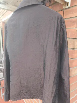 Camisa Organza Alta Costura Talla 42