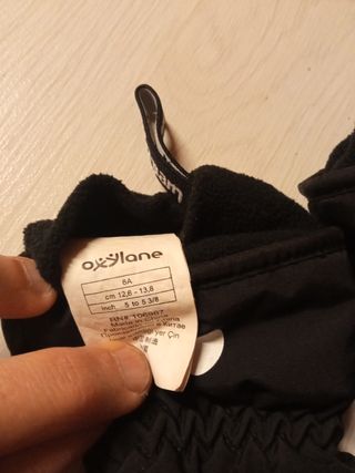 Guantes de esquí Wed'ze Talla 6 años