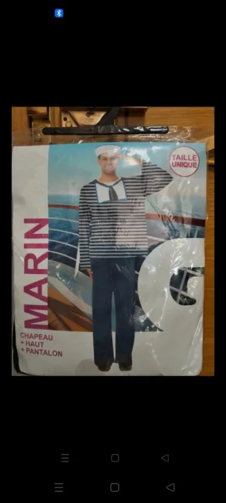 Disfraz Marinero Talla Única