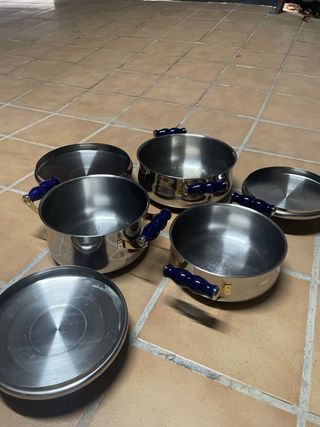Pack 3 Ollas con Tapas