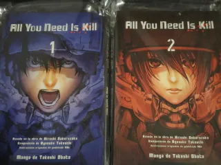 All you need is kill 1 & 2 en formato tankoubon.