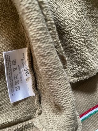 Sudadera Aeronautica Militare Beige