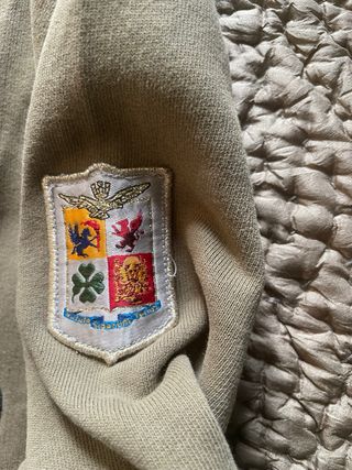 Sudadera Aeronautica Militare Beige