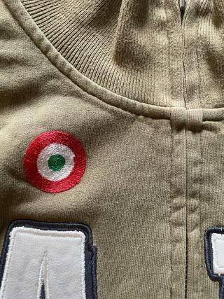 Sudadera Aeronautica Militare Beige