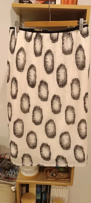 Falda Purificación García Estampada