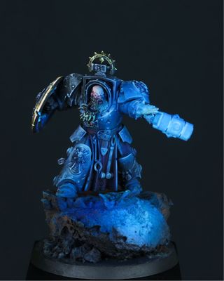 Arjac Rockfist Warhammer 40k Pintado Profesional