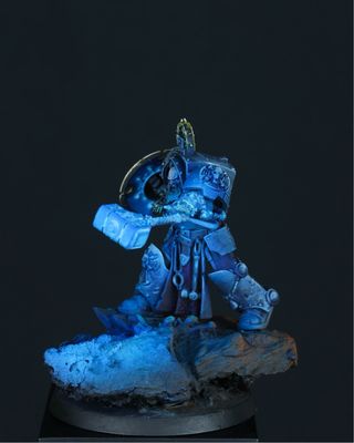 Arjac Rockfist Warhammer 40k Pintado Profesional