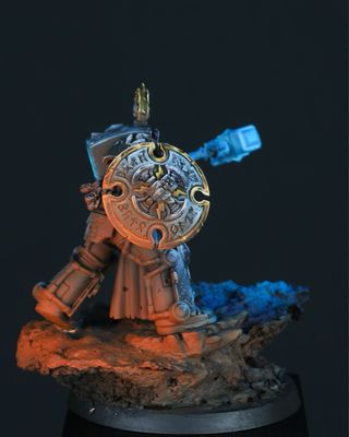 Arjac Rockfist Warhammer 40k Pintado Profesional