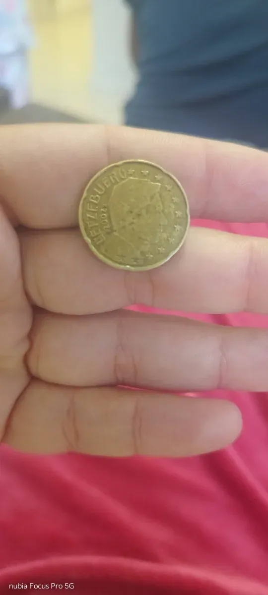 Moneda 20 céntimos Euro 2002.EXOTICA