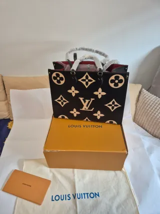 Bolso Louis Vuitton Negro y Beige
