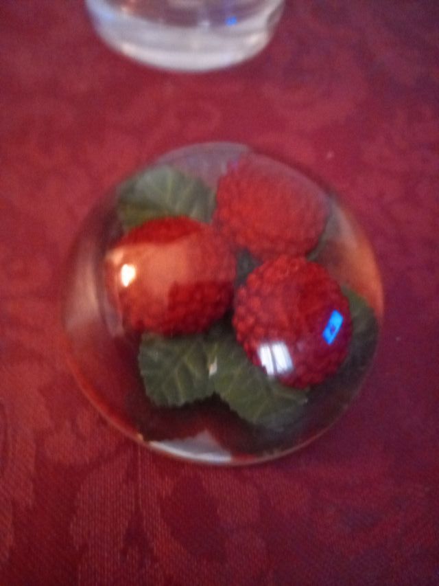 Azucarero fantasía fresas y menta