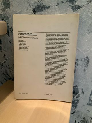Produzione edilizia e tecnologia dei materiali
