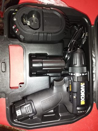 Taladro Percutor WORX WX121 12V 38Nm Brushless