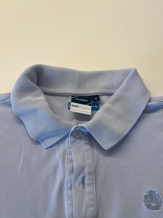 Polo Fomento Talla 12 Celeste