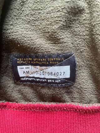 Sudadera Aeronautica Militare Verde Oliva