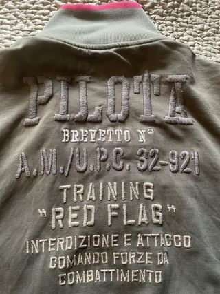 Sudadera Aeronautica Militare Verde Oliva