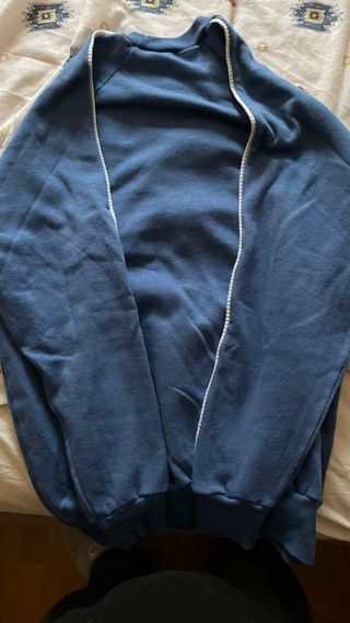 Sudadera Adidas Vintage Azul