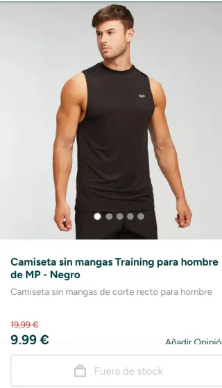 3 Camisetas sin mangas MyProtein