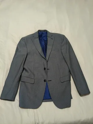 Americana Zara Gris Talla 48