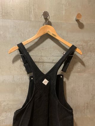 Peto vaquero negro talla S