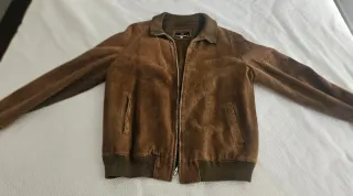 Chaqueta de ante para hombre