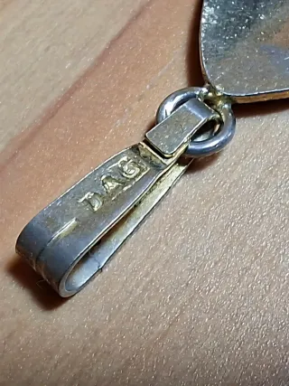 Colgante Damasquinado Antiguo