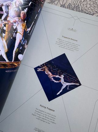 Libro de arte/programa Alegría (Cirque Du Soleil)