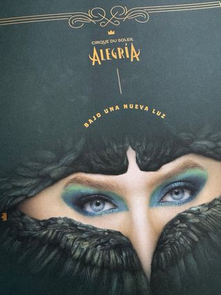 Libro de arte/programa Alegría (Cirque Du Soleil)