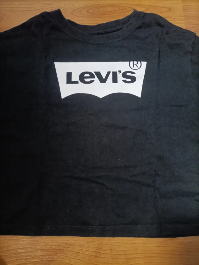 Camiseta Levi's Negra Talla 10