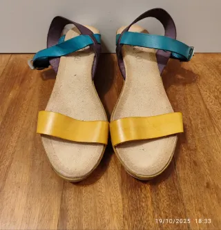 Sandalias plataforma multicolor T40