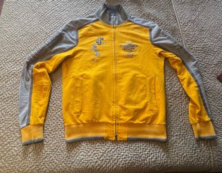 Sudadera Aeronautica Militare Amarilla y Gris