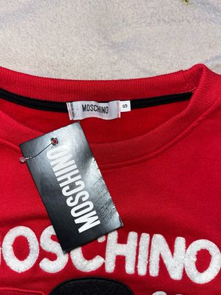 Sudadera Moschino Oso Teddy Roja