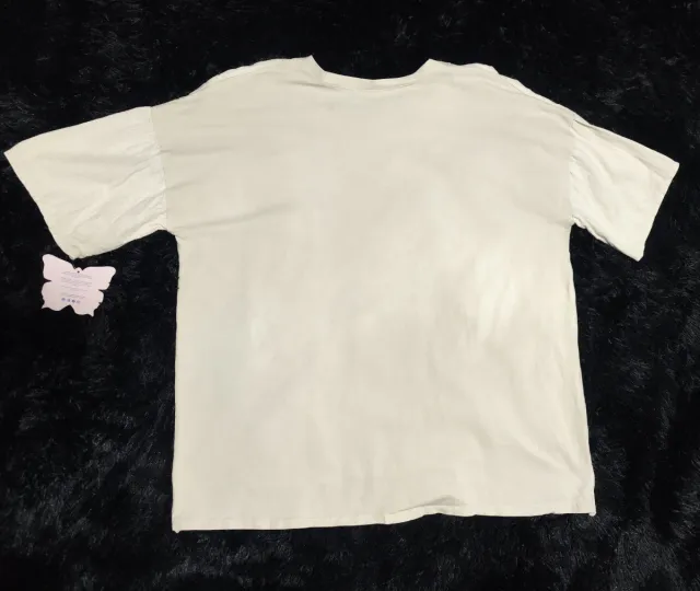 Camiseta Oversize Calavera Beige