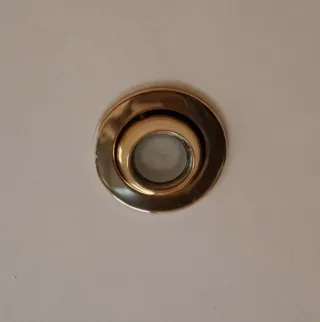 Foco Ojo de Buey Dorado