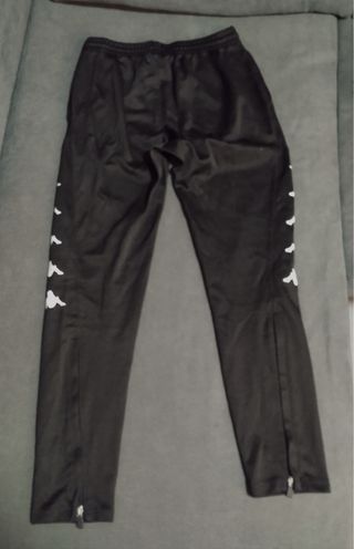 Pantalón chándal Kappa negro talla S