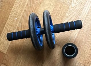 Rueda Abdominal Doble con Agarre